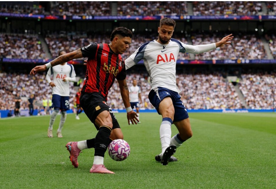 Soi kèo Bournemouth vs Tottenham